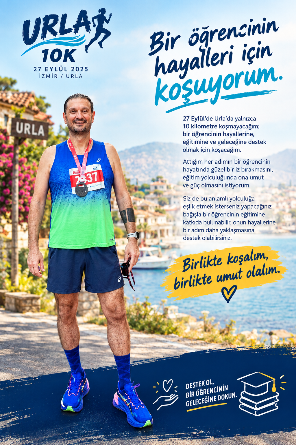 Asil Yavuz İle Bir Çocuğun Hayallerine Destek Ol! kampanya görseli