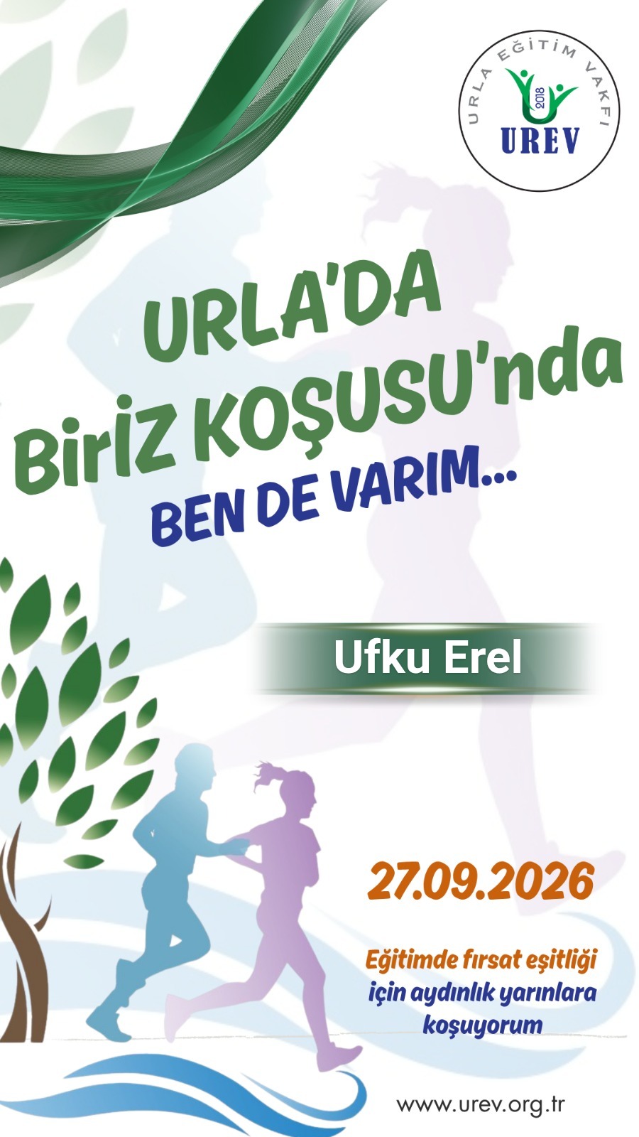 Ufku Erel ile Eğitime Bir Adım Daha kampanya görseli